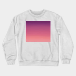 Purple and pink ombré Crewneck Sweatshirt